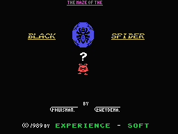 maze of the black spider- the